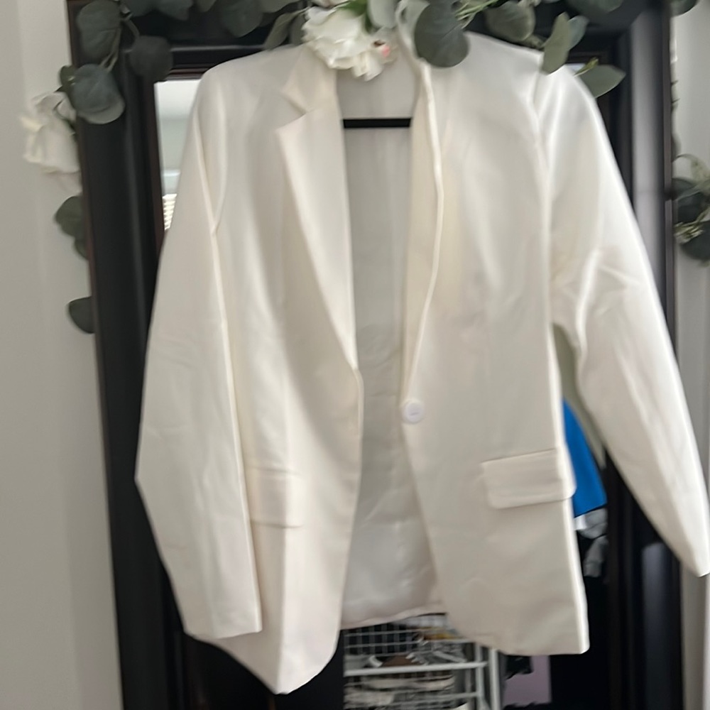 Off white blazer
